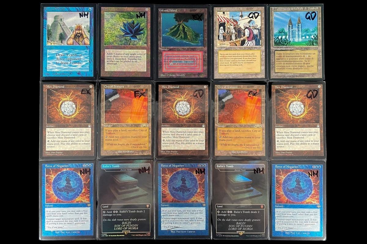 New Arrivals: CE Power Nine, LOTR Promos & Revised Duals