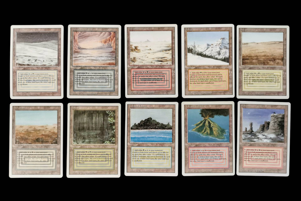 New Arrivals: DUAL LANDS. Lots of Dual Lands