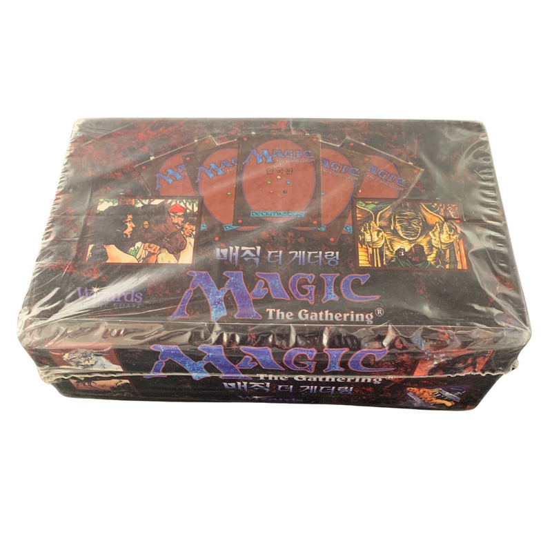 Booster Box Fourth Edition: Black Bordered Sealed Magic: The Gathering