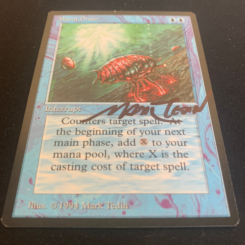 Magic the Gathering Mana Drain - Legends 