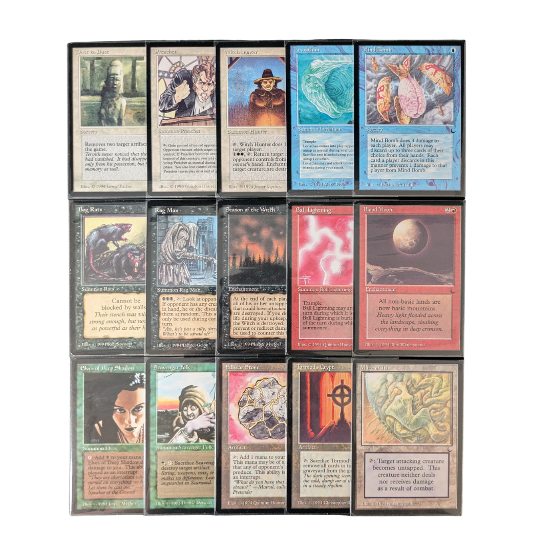 Full Set - The Dark - English - NM