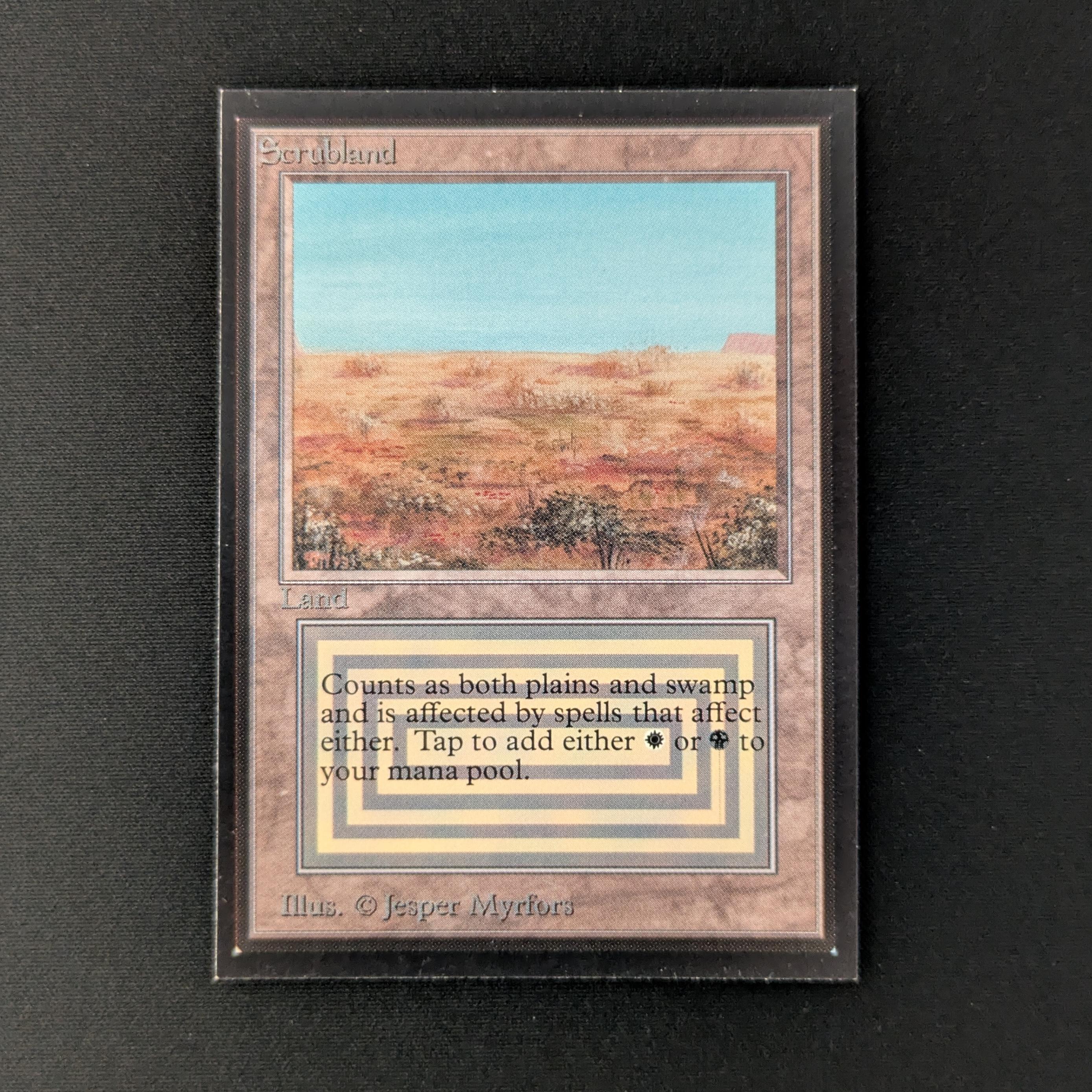 MTG Singles - Scrubland - Collectors' Edition - NM - 19124