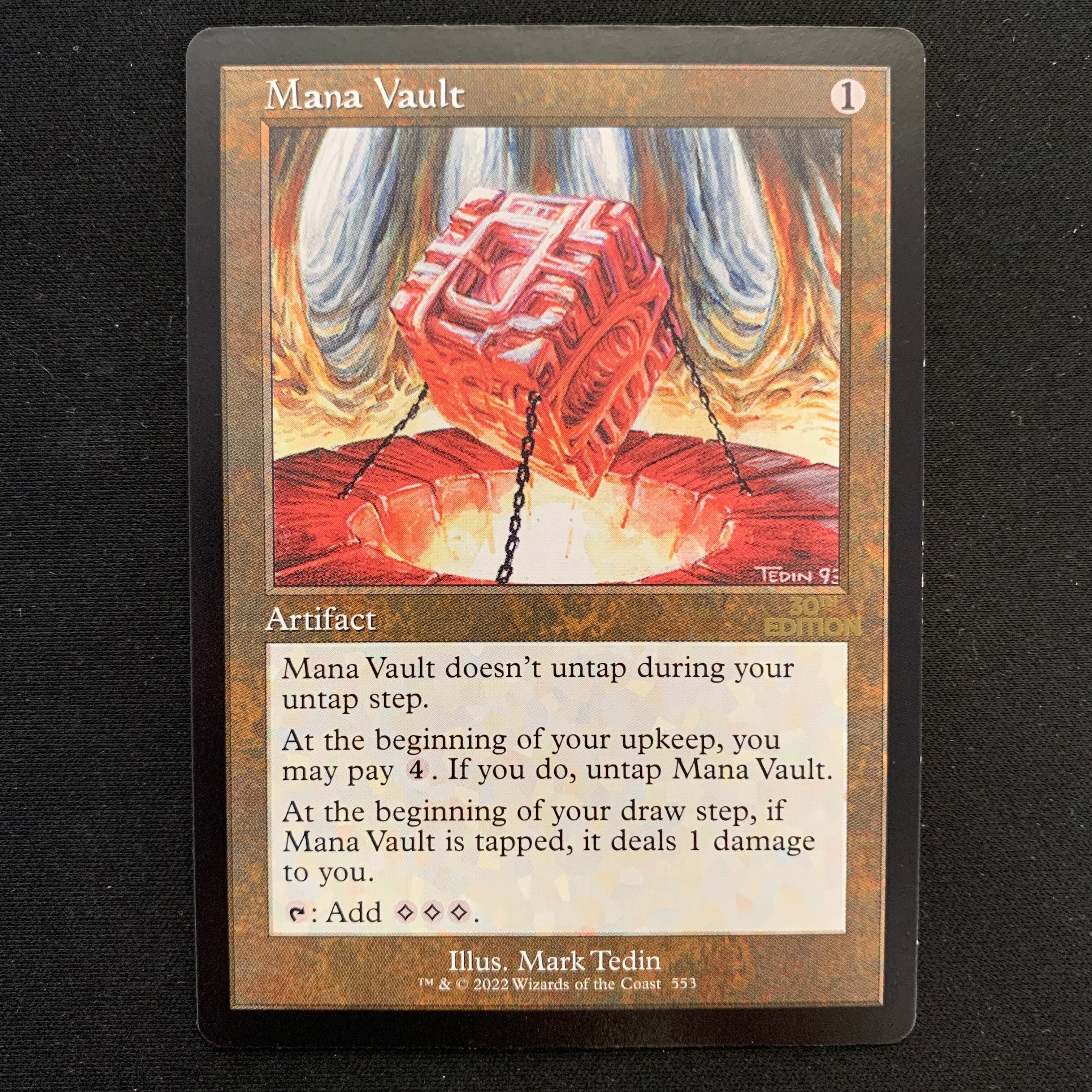 MTG Singles - Mana Vault (Retro Frame) - 30th Anniversary Edition - NM - 19148
