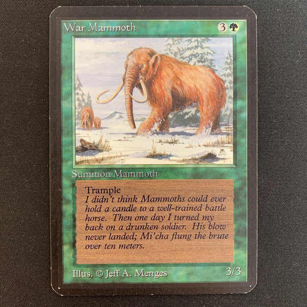 War Mammoth - Alpha