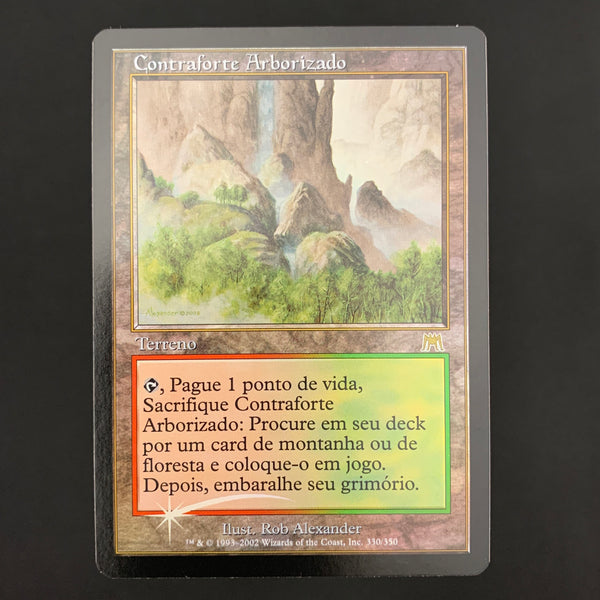 [FOIL] Wooded Foothills - Onslaught - EX