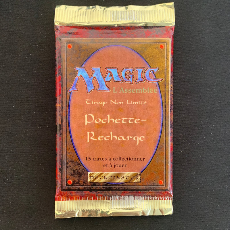 Booster - Foreign White Bordered - French