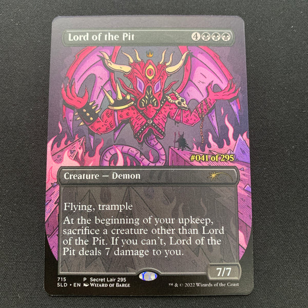 Lord of the Pit - MagicCon Products - NM, 041/295