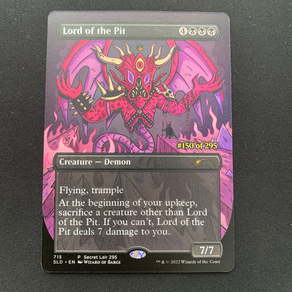 Lord of the Pit - MagicCon Products - NM, 150/295