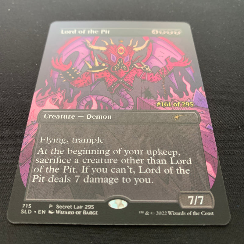 Lord of the Pit - MagicCon Products - NM, 161/295
