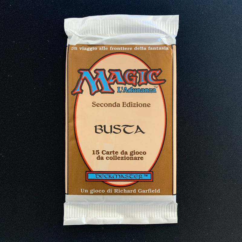 Booster - Foreign White Bordered - Italian