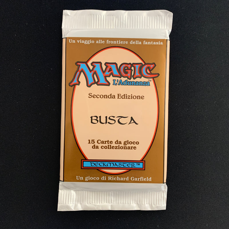 Booster - Foreign White Bordered - Italian