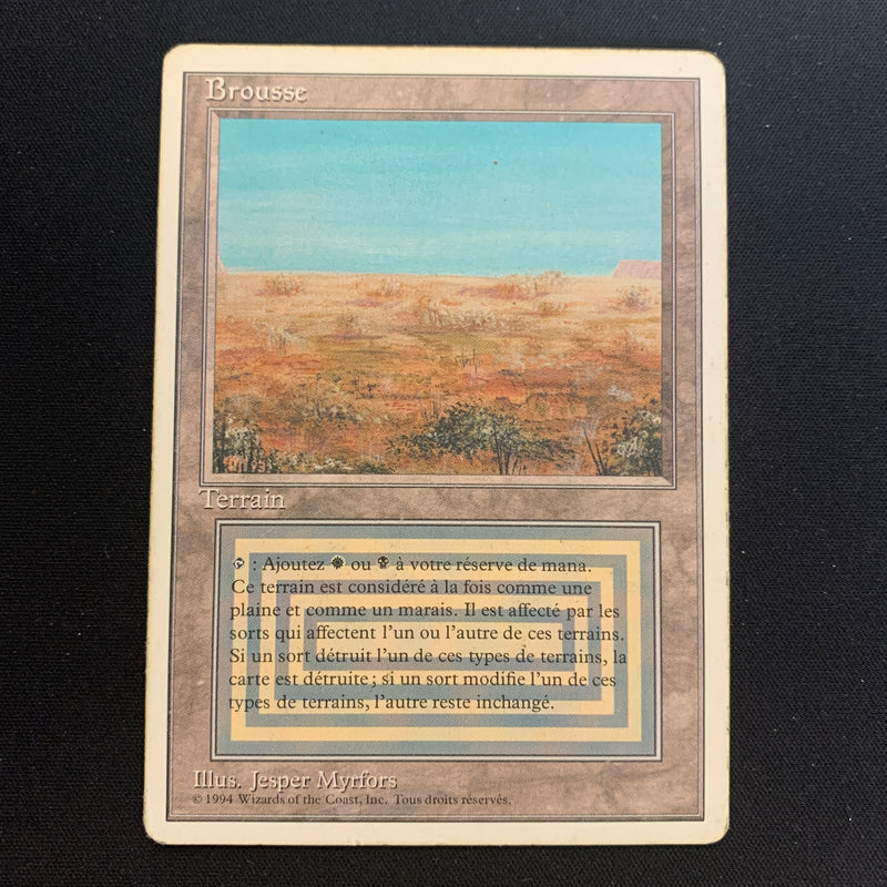 Scrubland - Foreign White Bordered - French