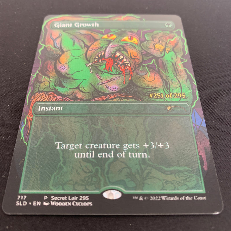 Giant Growth (Serialized) - MagicCon Products - NM, 251/295