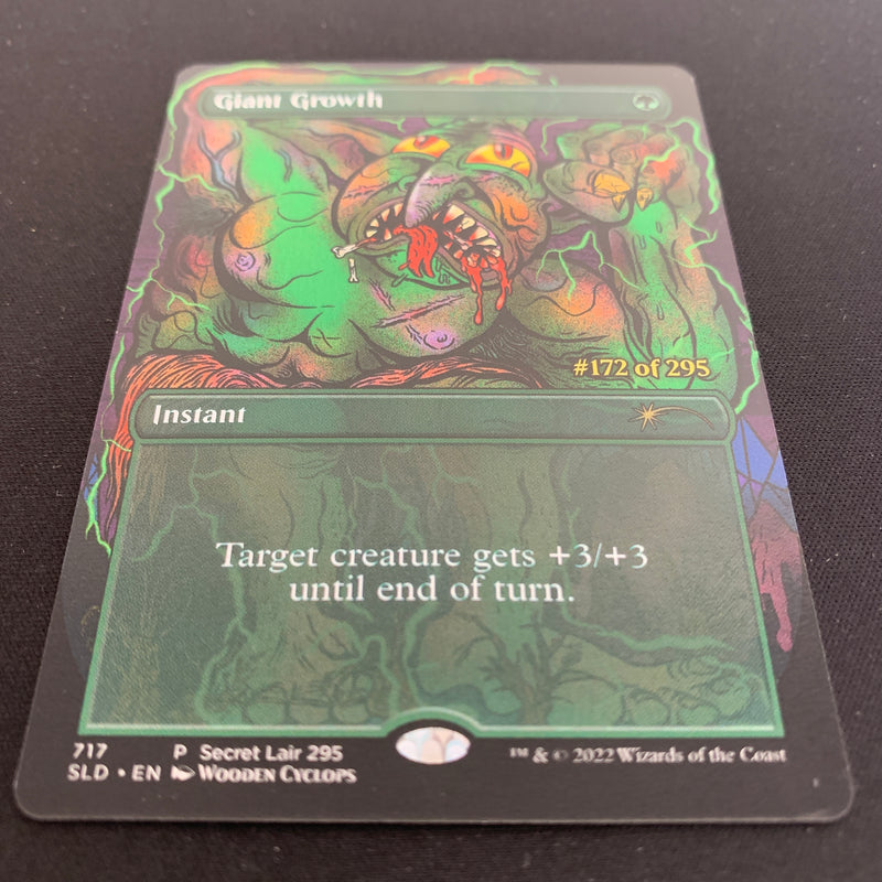 Giant Growth (Serialized) - MagicCon Products - NM, 172/295