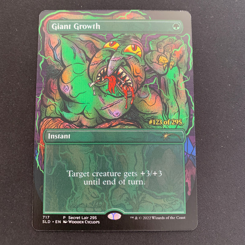 Giant Growth (Serialized) - MagicCon Products - NM, 123/295