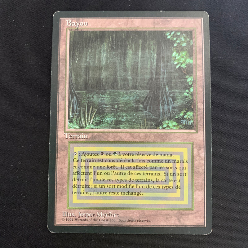 Bayou - Foreign Black Bordered - French