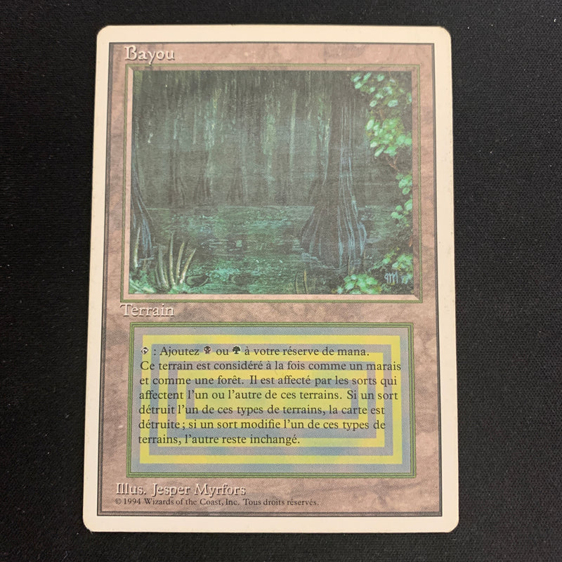 Bayou - Foreign White Bordered - French