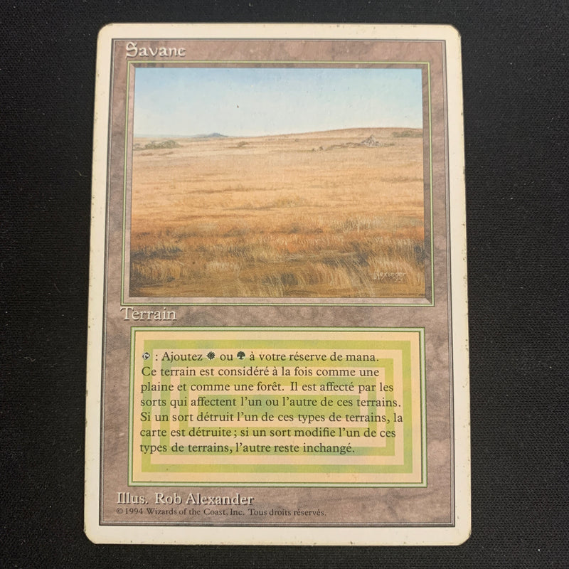 Savannah - Foreign White Bordered - French