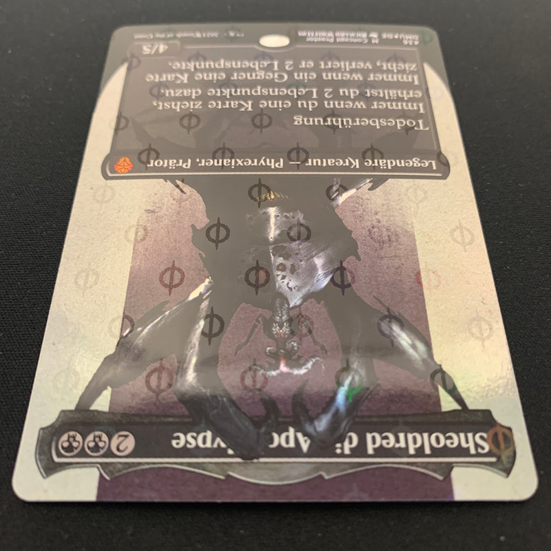 [FOIL] Sheoldred, the Apocalypse (Version 2) - Phyrexia: All Will Be One: Extras - NM