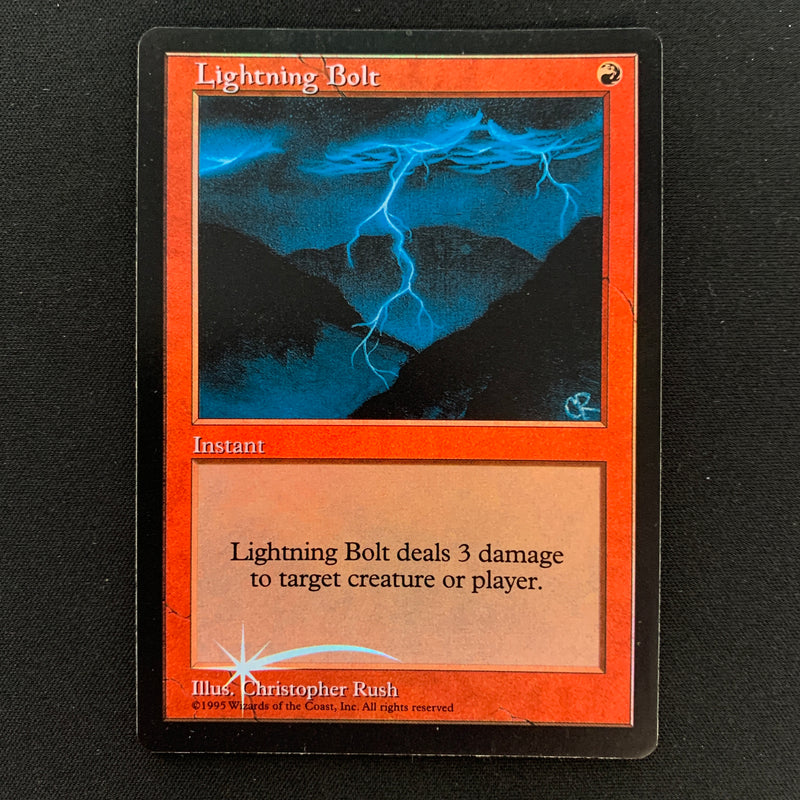 [FOIL] Lightning Bolt - Judge Rewards Promos - GD, PRESSURE MARK