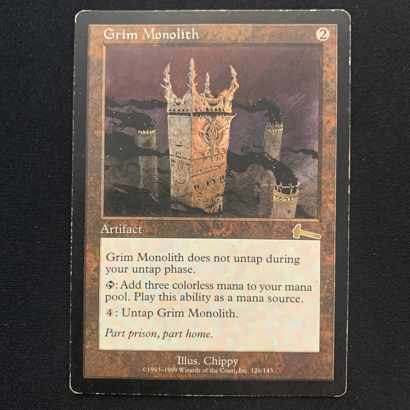 Grim Monolith - Urza's Legacy