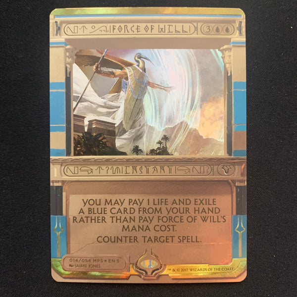 [FOIL] Force of Will - Amonkhet Invocations - NM