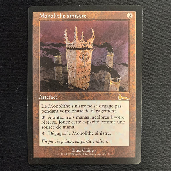 Grim Monolith - Urza`s Legacy - French