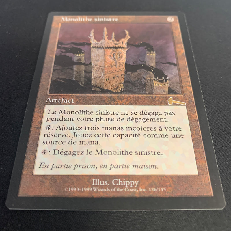 Grim Monolith - Urza's Legacy - French