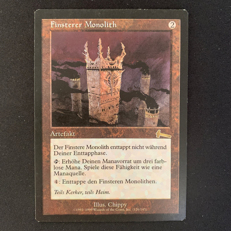 Grim Monolith - Urza's Legacy - German