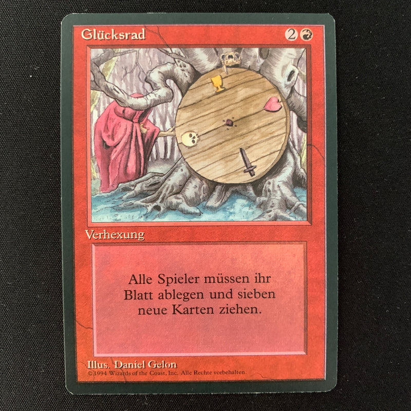 Wheel of Fortune - Foreign Black Bordered - German