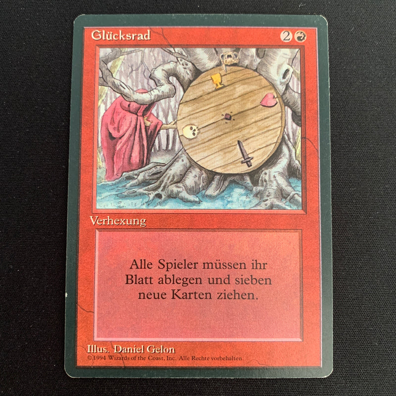 Wheel of Fortune - Foreign Black Bordered - German