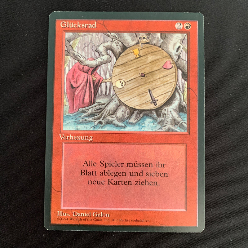 Wheel of Fortune - Foreign Black Bordered - German