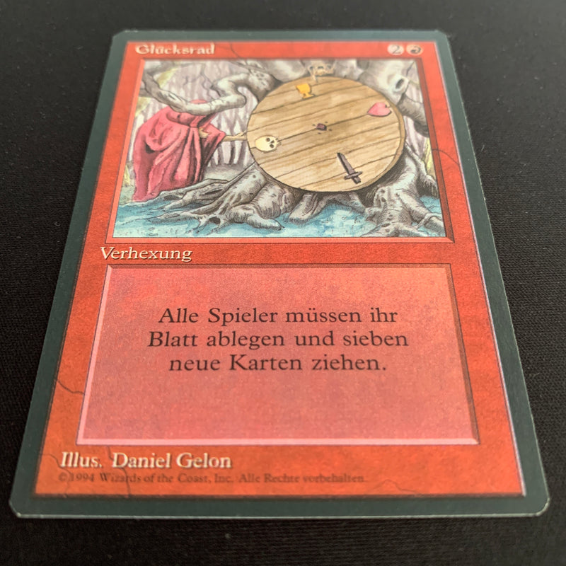 Wheel of Fortune - Foreign Black Bordered - German