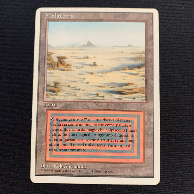 Badlands - Foreign White Bordered - Italian