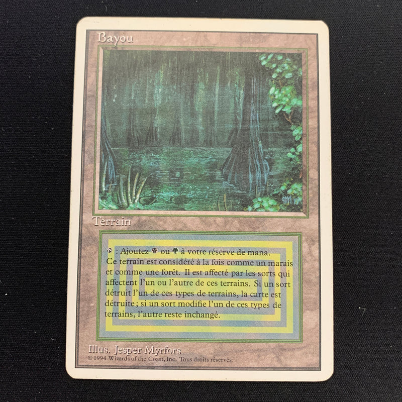 Bayou - Foreign White Bordered - French