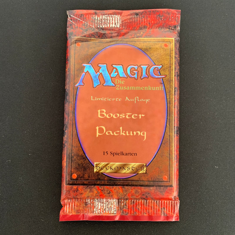 Booster - Foreign Black Bordered - German