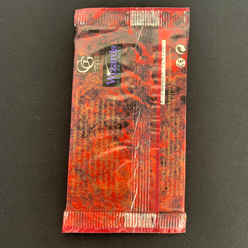 Booster - Foreign Black Bordered - German