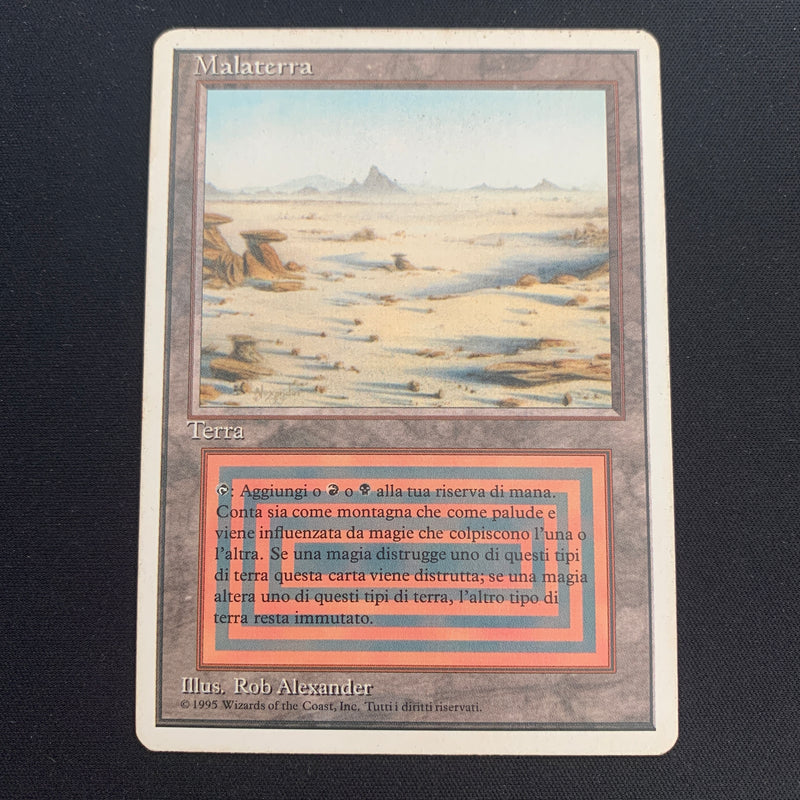 Badlands - Foreign White Bordered - Italian