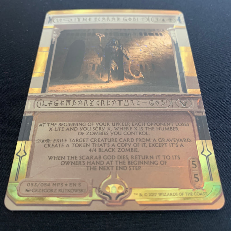 [FOIL] The Scarab God - Amonkhet Invocations - NM