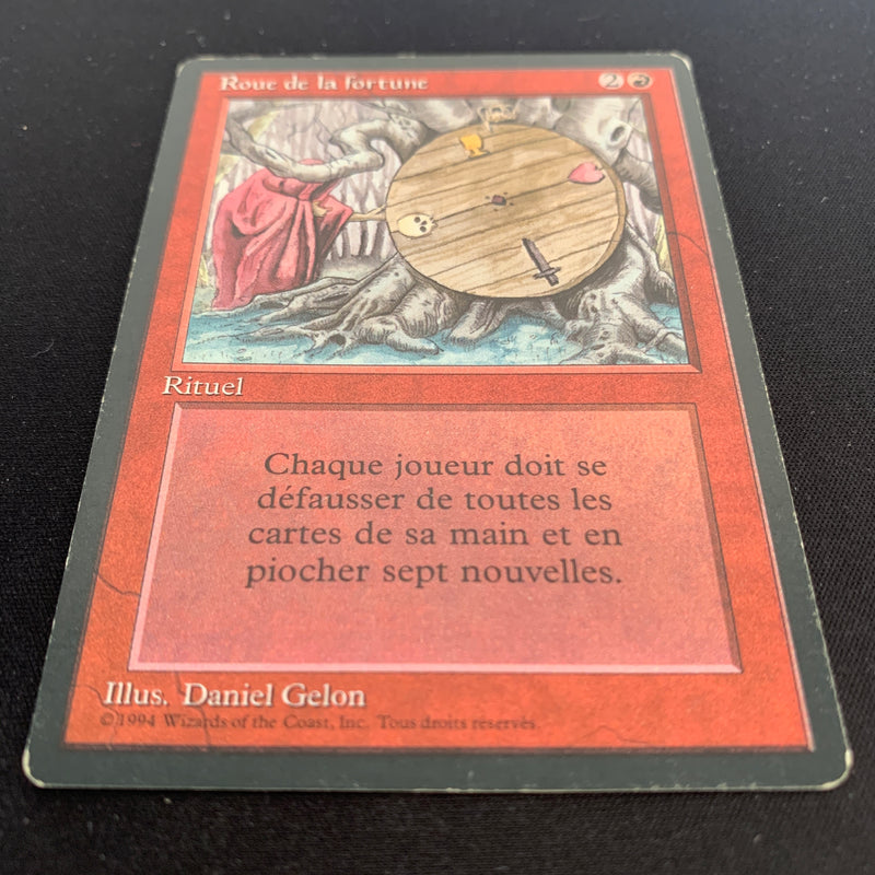 Wheel of Fortune - Foreign Black Bordered - French