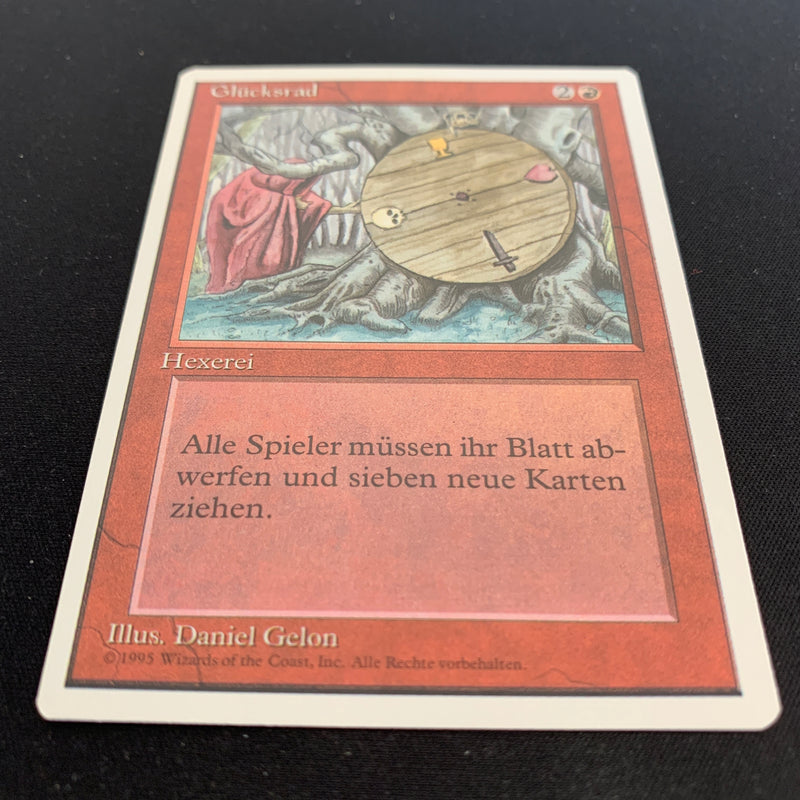 Wheel of Fortune - Foreign White Bordered - German