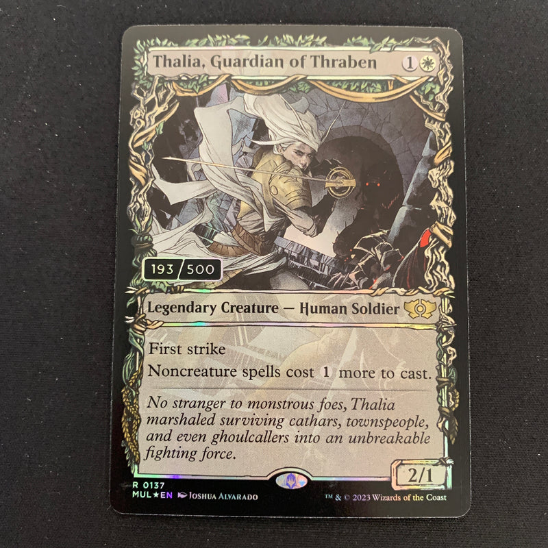 [FOIL] Thalia, Guardian of Thraben (Serial Number) - Multiverse Legends - NM, 193/500