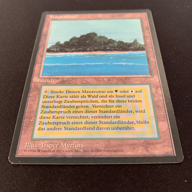 Tropical Island - Foreign Black Bordered - German