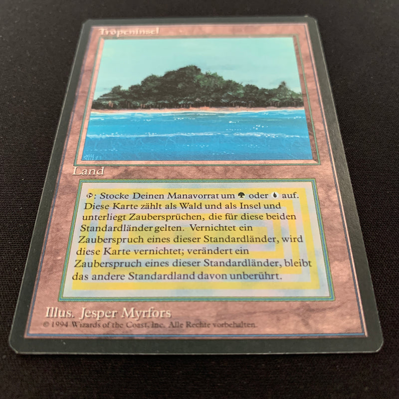 Tropical Island - Foreign Black Bordered - German