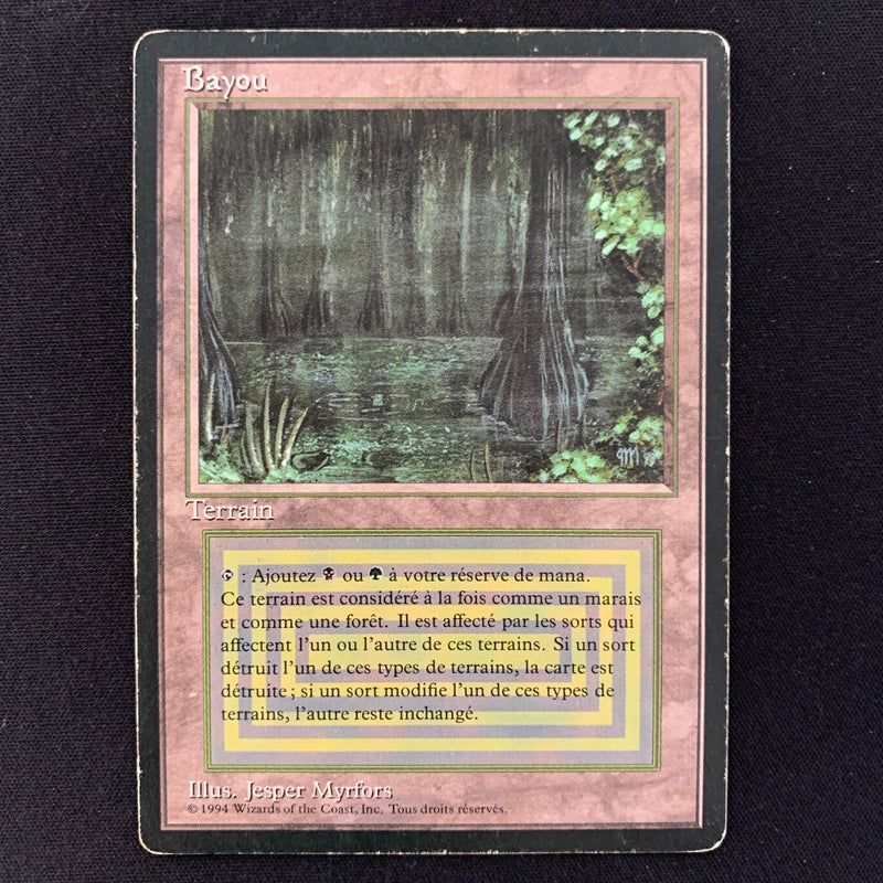 Bayou - Foreign Black Bordered - French