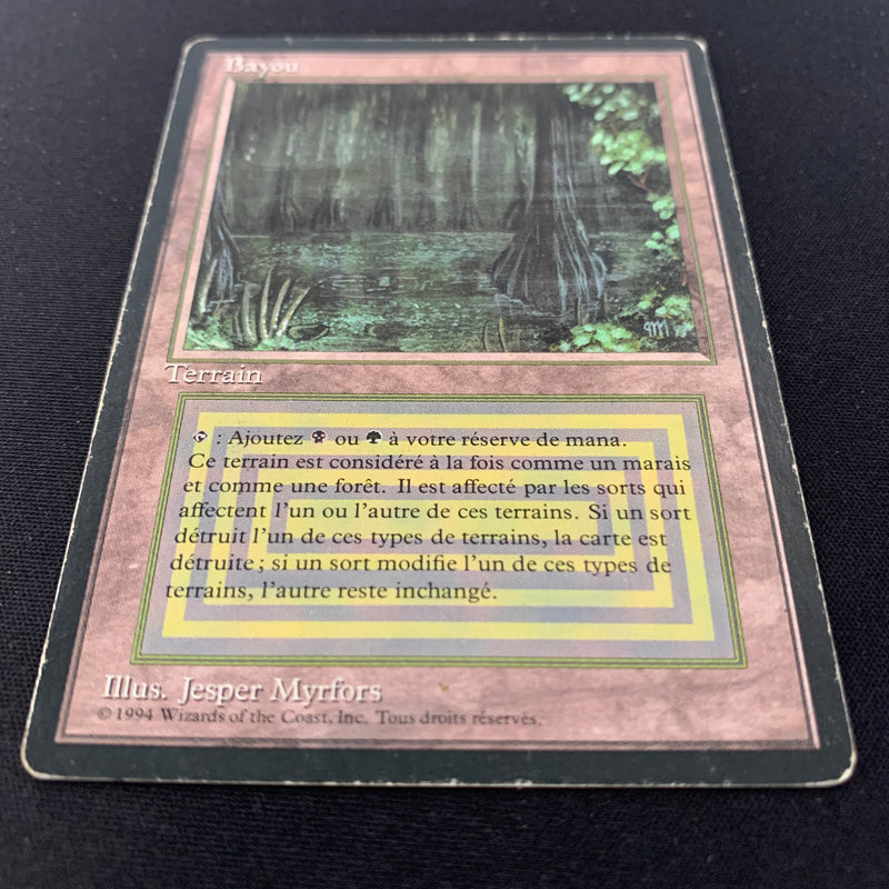 Bayou - Foreign Black Bordered - French