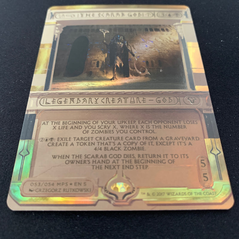 [FOIL] The Scarab God - Amonkhet Invocations - NM