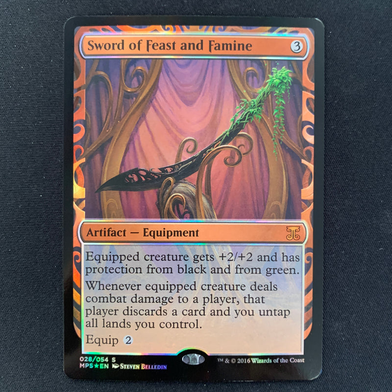 [FOIL] Sword of Feast and Famine - Kaladesh Inventions - NM