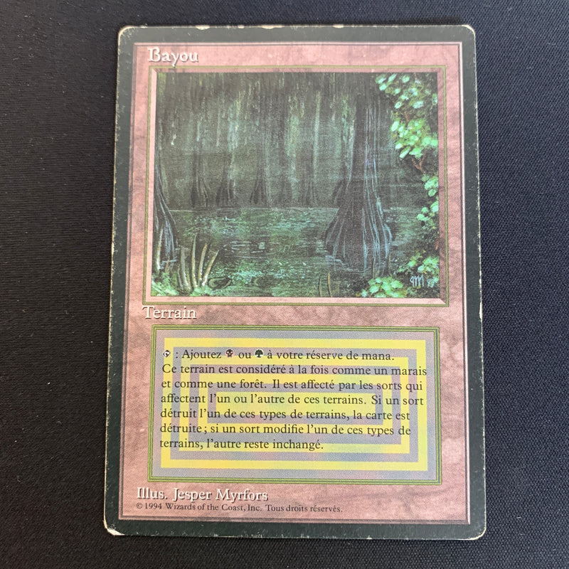 Bayou - Foreign Black Bordered - French