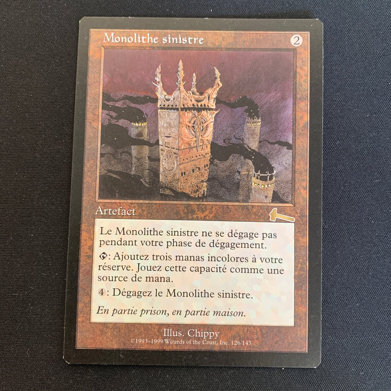 Grim Monolith - Urza's Legacy - French